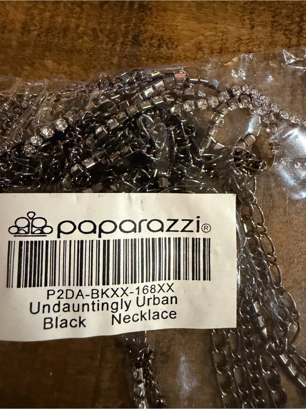 Paparazzi Layered Gunmetal Necklace - Women Jewelry